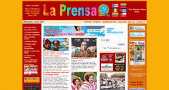Desktop Screenshot of laprensa1.com